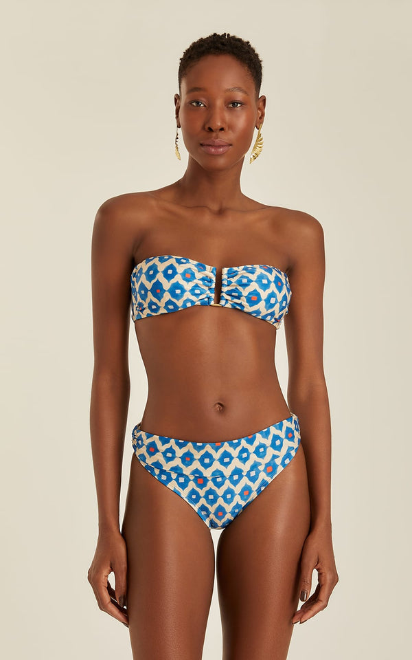 Lenny Draped LC High Waist Bikini Rec by Lenny Niemeyer from Marina St Barth