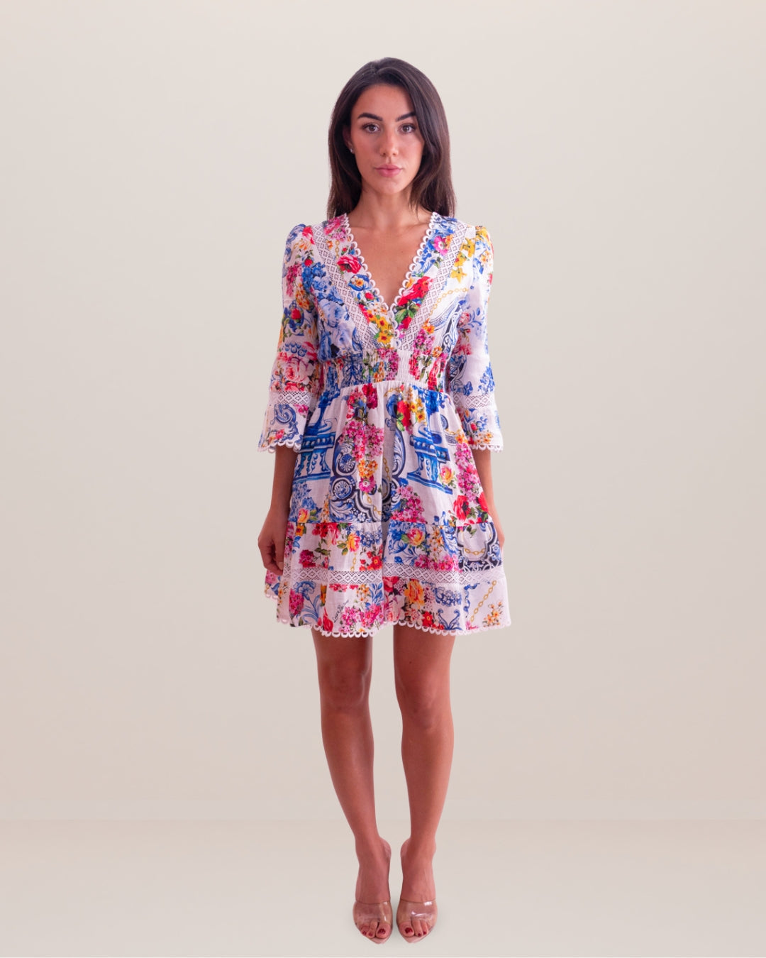 Positano Dress Veleno Short - Premium  from Marina St Barth - Just $495! Shop now at Marina St Barth