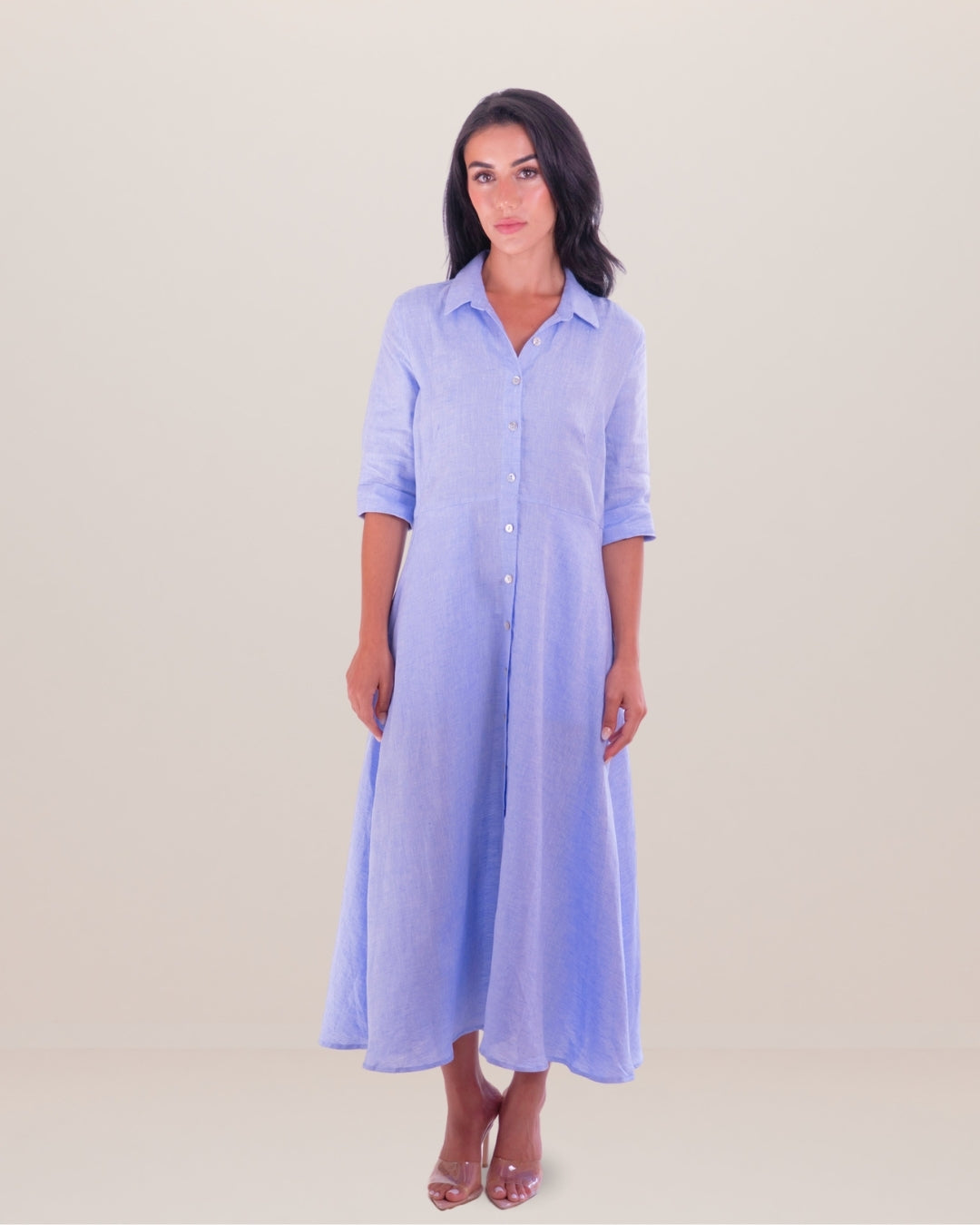 Shirt Dress midi Antibes - Premium Shirt Dress from Marina St Barth - Just $440! Shop now at Marina St Barth