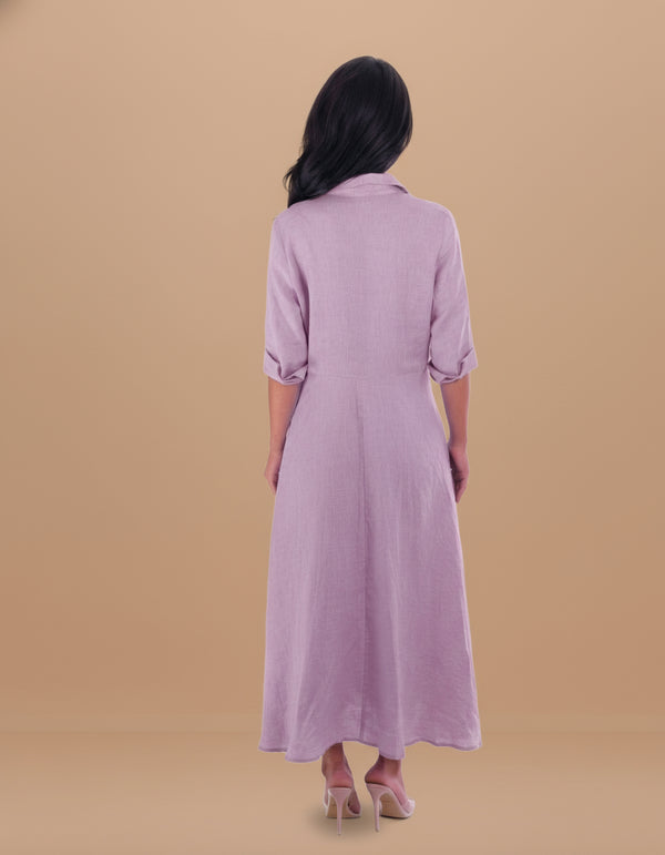 Shirt Dress midi Antibes | Marina St Bath Eyelet Blanco / XS Shirt Dress midi Antibes | Marina St Bath Eyelet Blanco / XS