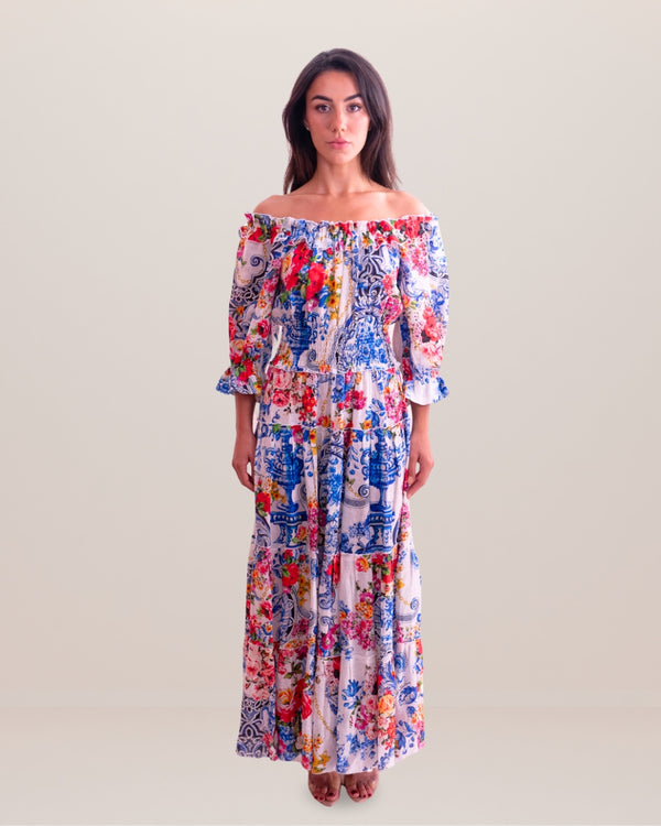 Positano Zoe Long Dress by Luisa Positano from Marina St Barth