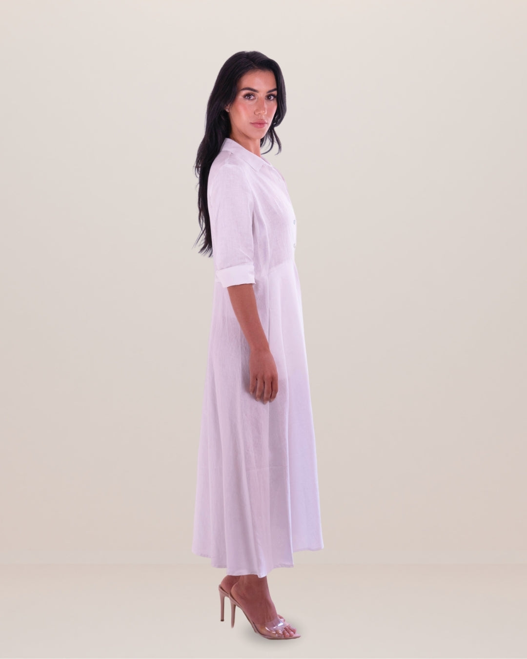 Shirt Dress midi Antibes - Premium Shirt Dress from Marina St Barth - Just $440! Shop now at Marina St Barth