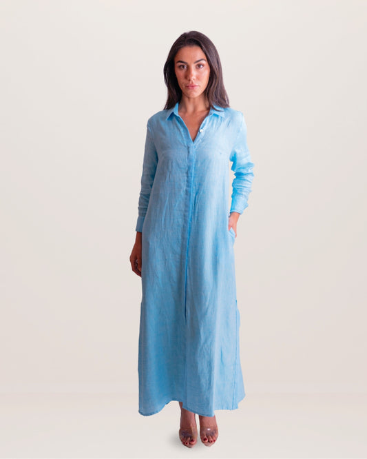 Shirt Dress Cassiopea - Premium Shirt Dress from Marina St Barth - Just $450! Shop now at Marina St Barth