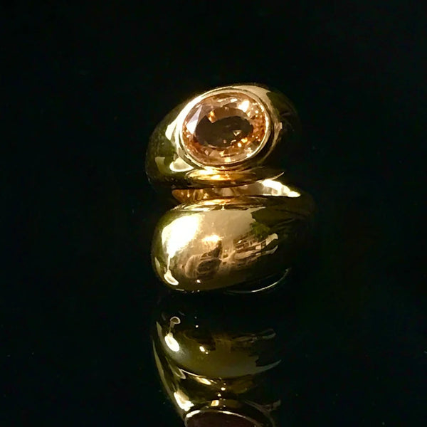 Tay Citrine Suzanne Ring by Tay from Marina St Barth