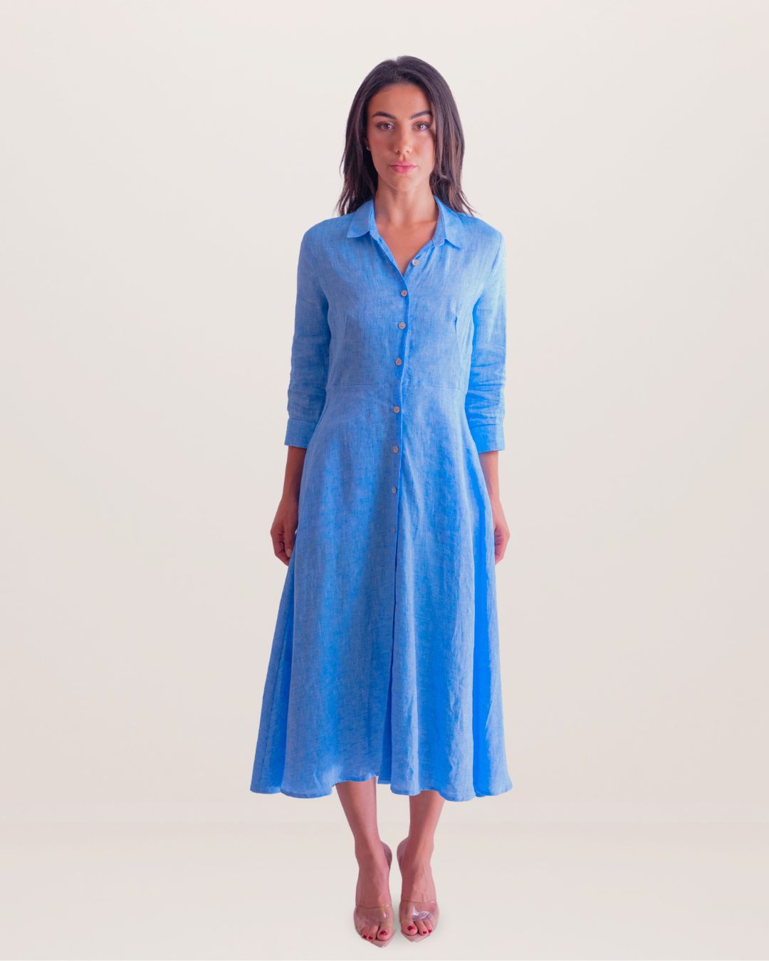 Shirt Dress midi Antibes - Premium Shirt Dress from Marina St Barth - Just $440! Shop now at Marina St Barth