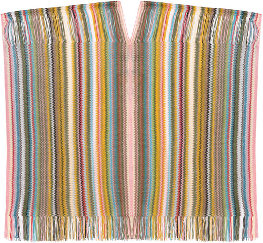 Missoni Knitted Poncho V-neck - Premium Poncho from Missoni - Just $450! Shop now at Marina St Barth