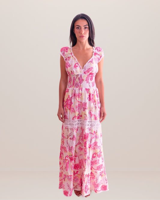 Flaminia Linen Dress - Premium dress from Queen Moda - Just $590! Shop now at Marina St Barth