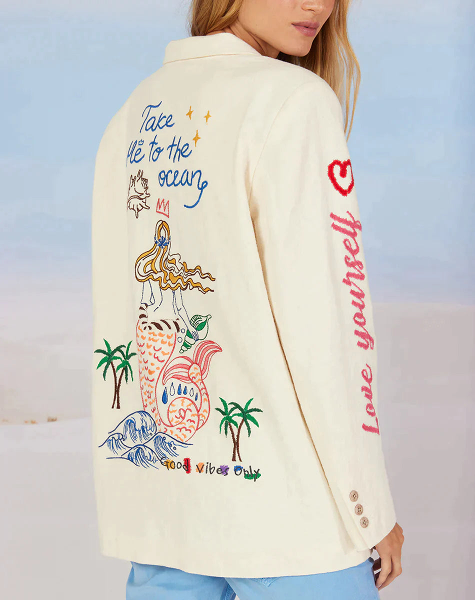 Me 369 Fraya Sand Jacket - Premium Jacket from Marina St Barth - Just $455! Shop now at Marina St Barth