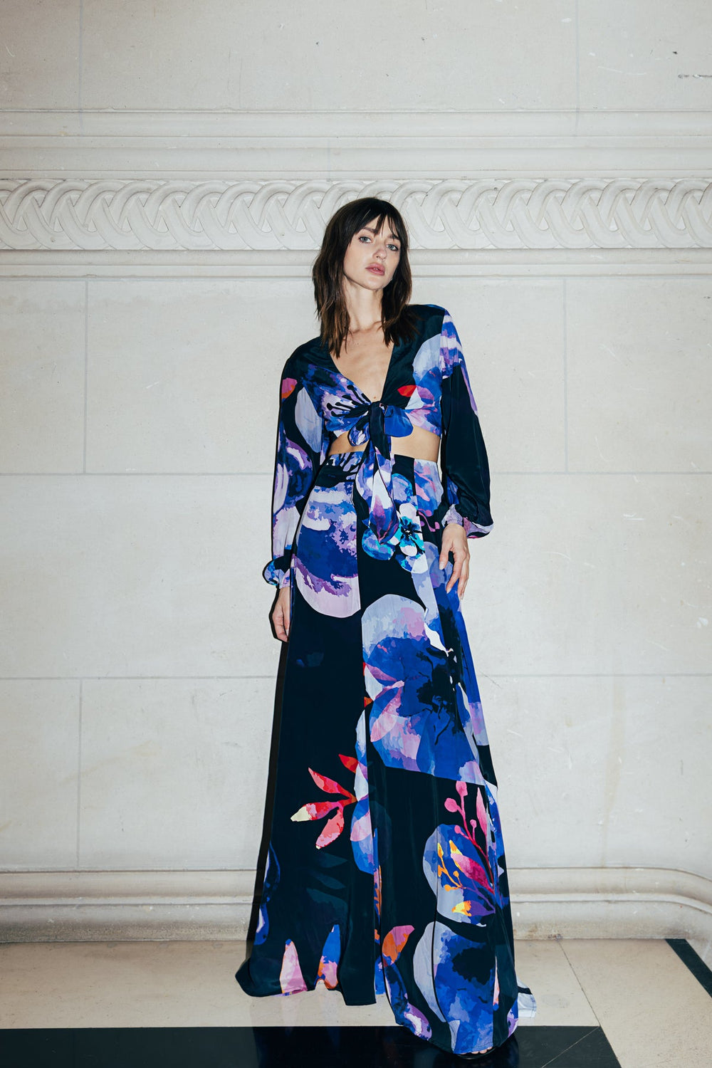 Lou long Skirt Mystic