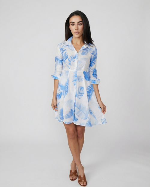 Shirt Dress Mini Linen Finta by Marina St Barth from Marina St Barth