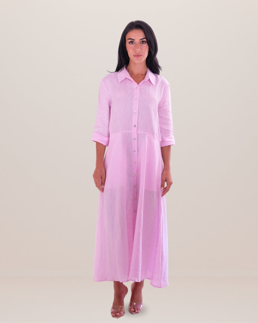 Shirt Dress midi Antibes - Premium Shirt Dress from Marina St Barth - Just $440! Shop now at Marina St Barth