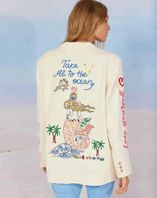 Fraya Sand Jacket - Premium Jacket from Marina St Barth - Just $455.00! Shop now at Marina St Barth