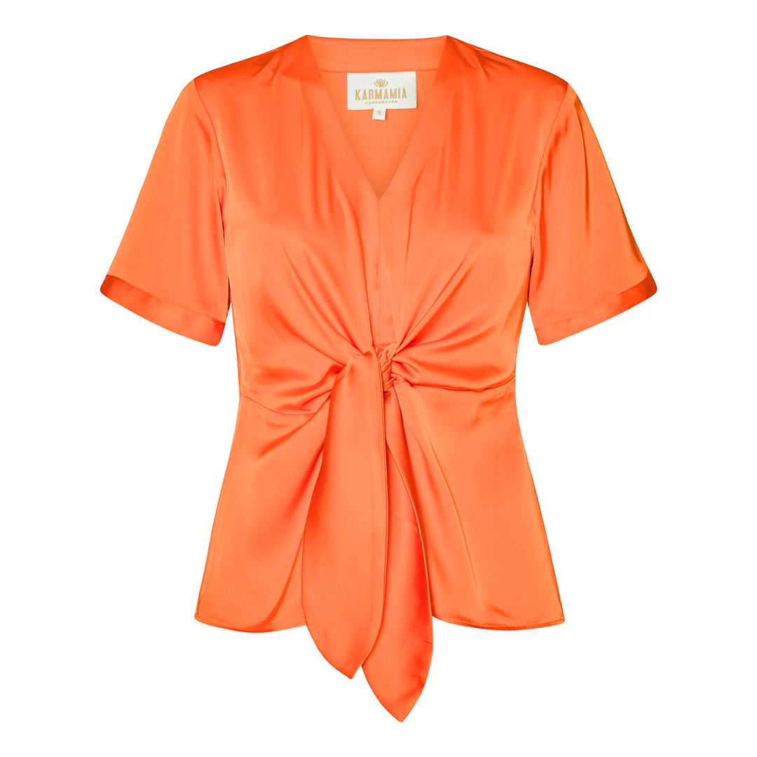 Karmamia Blair Blouse Short Sleeves - Premium Blouse from karmamia - Just $185! Shop now at Marina St Barth