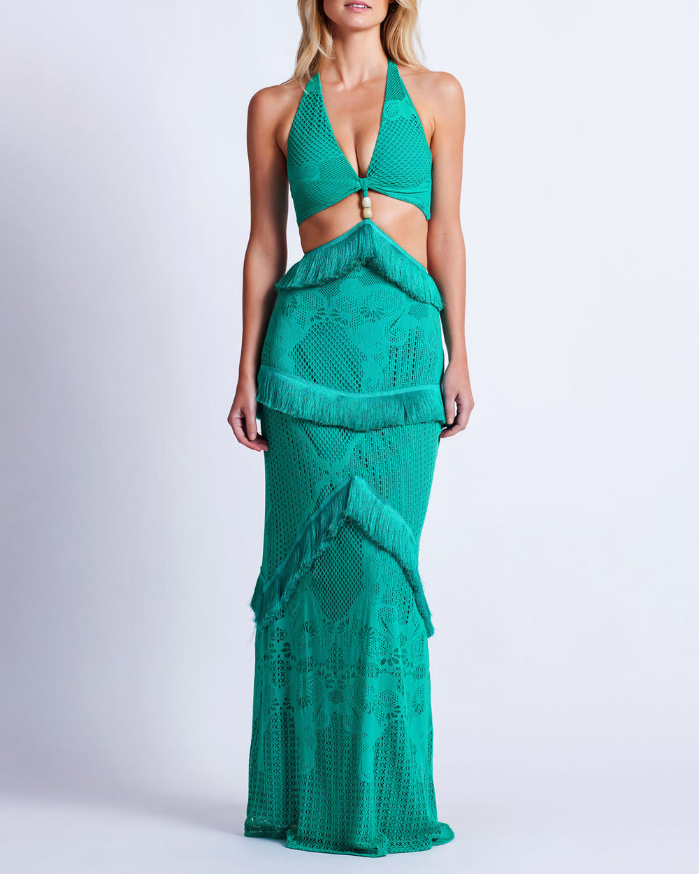 PatBo Halterneck Maxi Dress by PatBo from Marina St Barth
