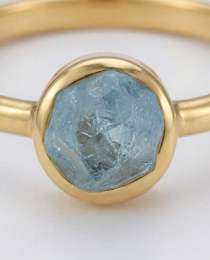 Aquamarine Stackable Ring