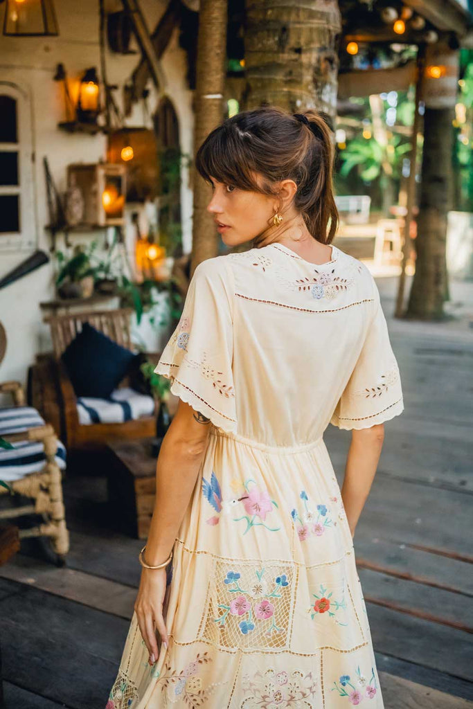 Hummingbird Dress | Marina St Barth Cream / M/L Hummingbird Dress | Marina St Barth Cream / M/L