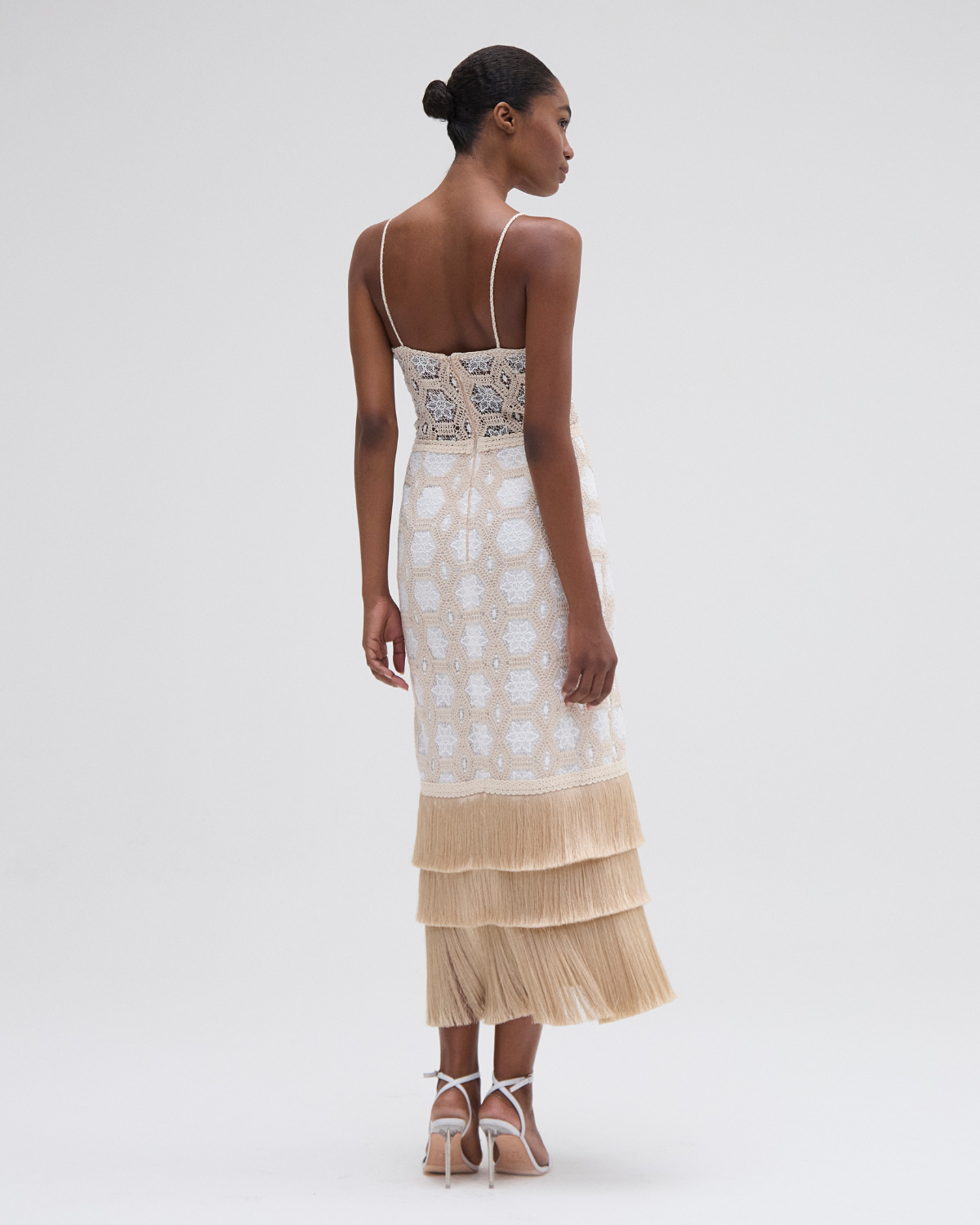 PatBo Crochet Plunge Midi Dress - Premium Dress from PatBo - Just $975! Shop now at Marina St Barth