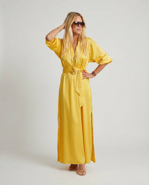 Vanita Rosa Long Dress Pascale