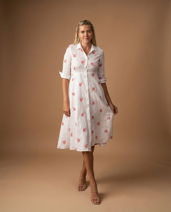 Shirt Dress Midi Antibes