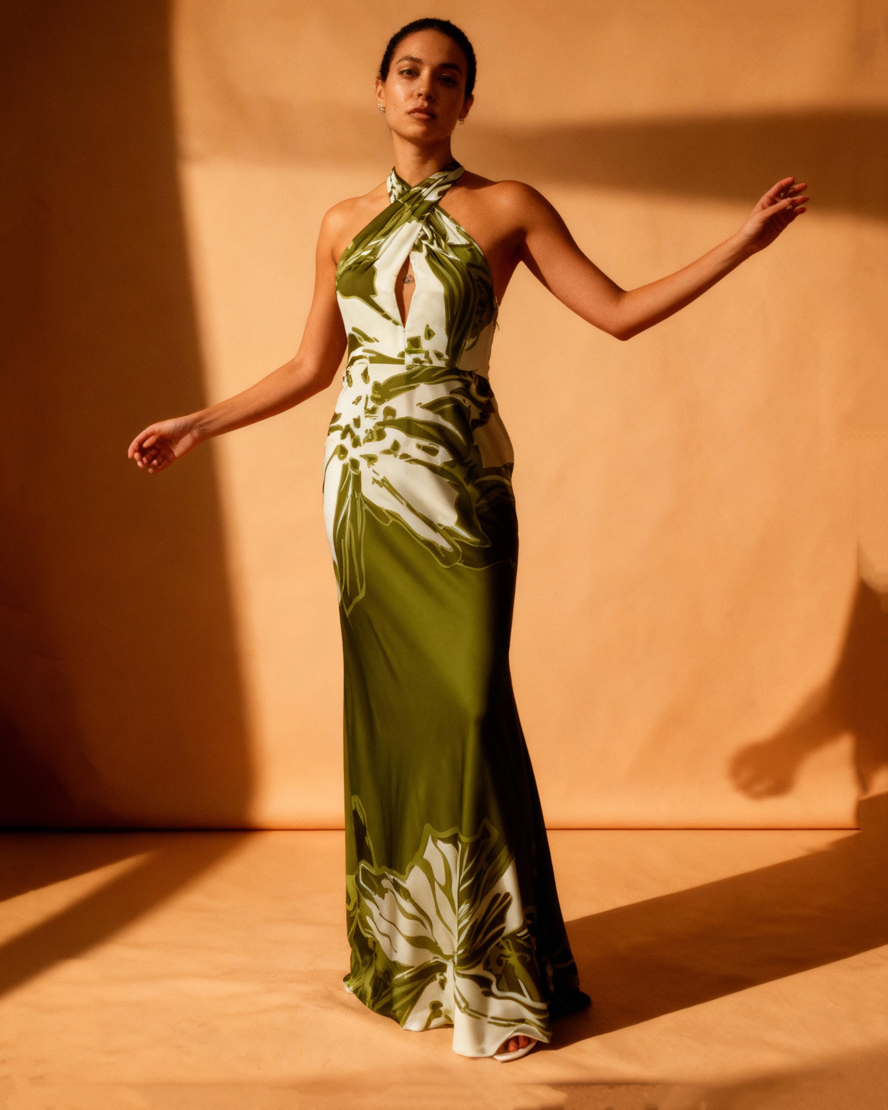 Rococo Sand Avo Maxi Dress Size: M