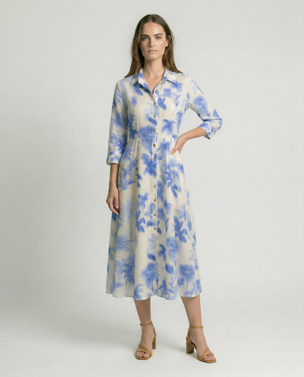 Shirt Dress Midi Antibes by Marina St Barth from Marina St Barth