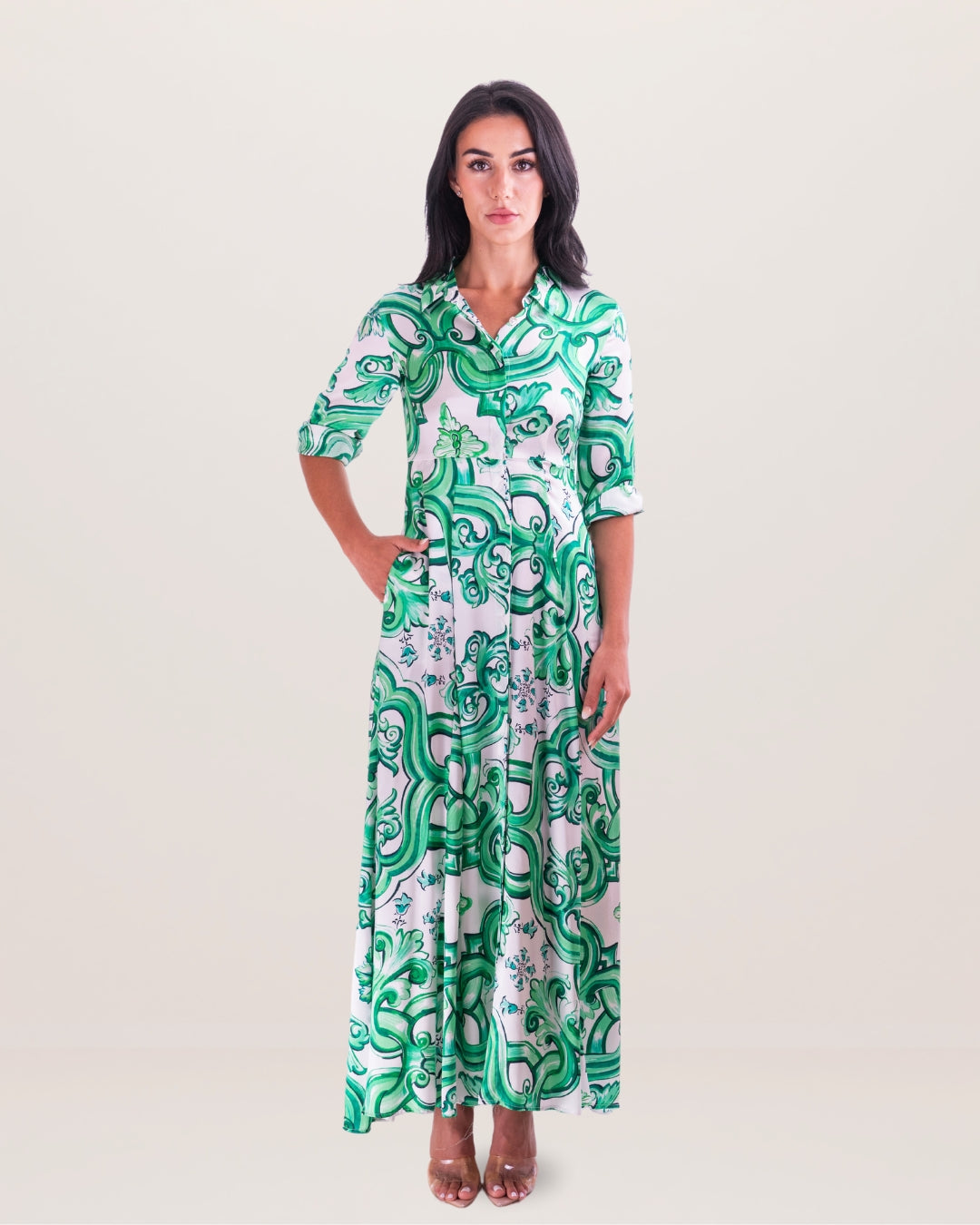 Spolverino Silk New - Premium Long Dresses from Marina St Barth - Just $699! Shop now at Marina St Barth