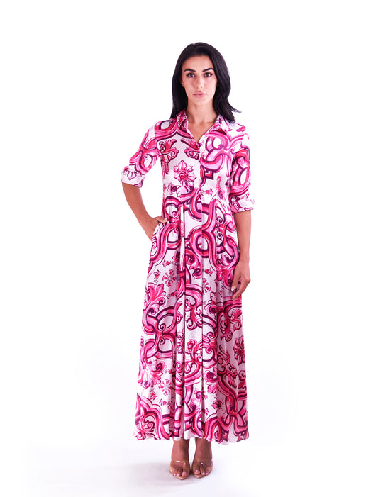 Spolverino Silk New - Premium Long Dresses from Marina St Barth - Just $699! Shop now at Marina St Barth