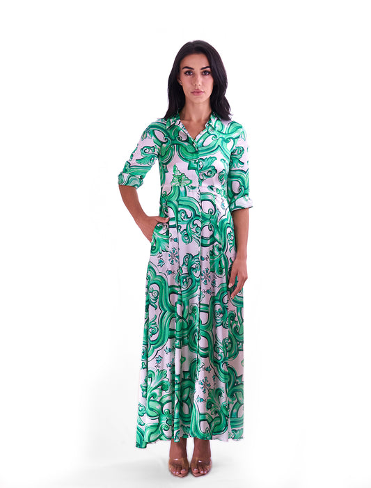 Spolverino Silk New - Premium Long Dresses from Marina St Barth - Just $699! Shop now at Marina St Barth