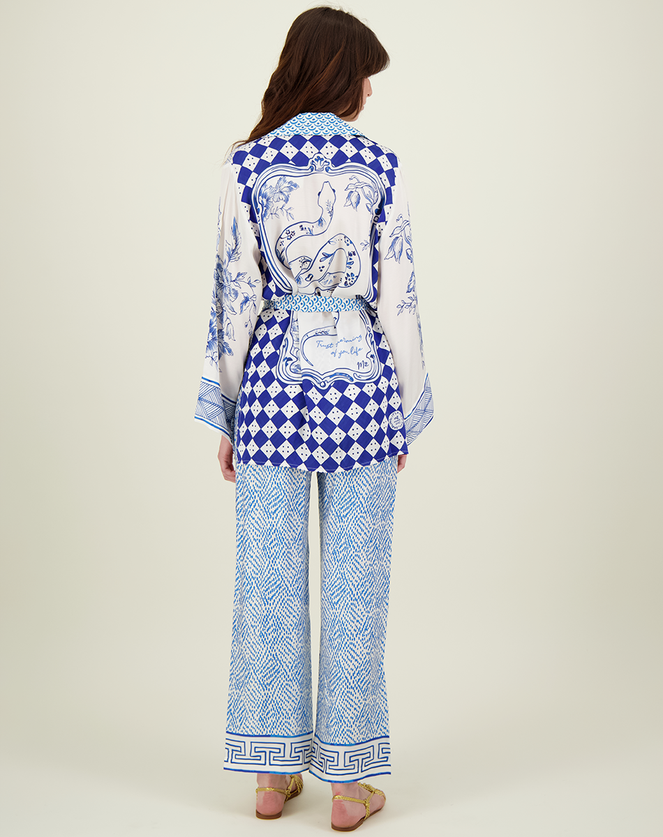 Me 369 Lucia Amalfi Kimono Belted - Premium Kimono from Marina St Barth - Just $345! Shop now at Marina St Barth