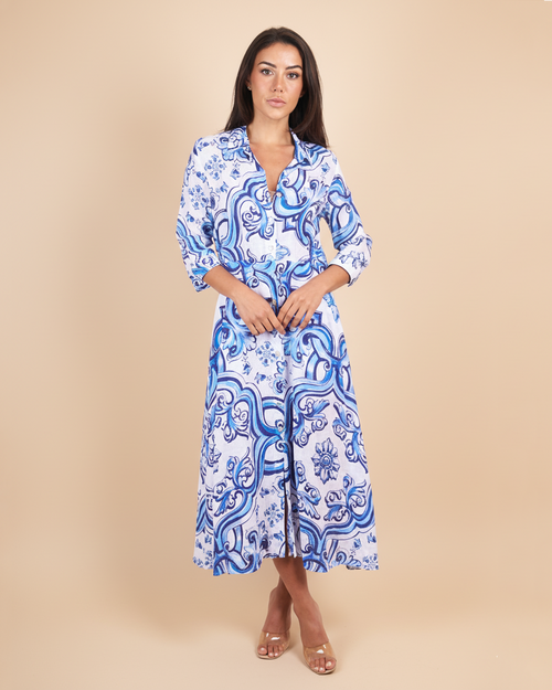 Shirt Dress midi Antibes | Marina St Bath Shirt Dress midi Antibes | Marina St Bath