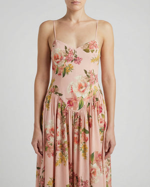 Ayla Corseted Midi Dress