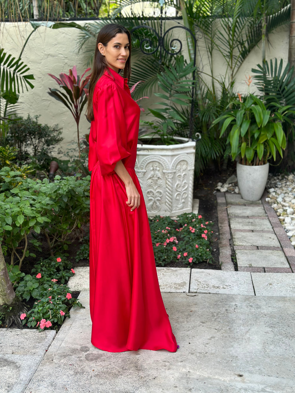 Oud Kenza Skirt Silk by Oud Paris from Marina St Barth