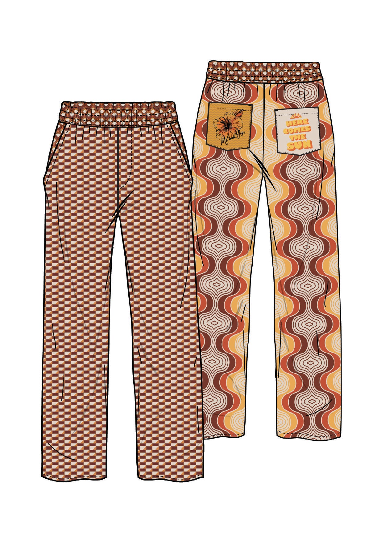 ME 369 Bailey Sunset Pant - Premium Pants from Marina St Barth - Just $275! Shop now at Marina St Barth