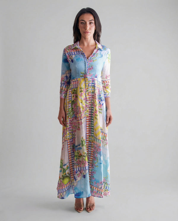 Shirt Dress New Style Linen