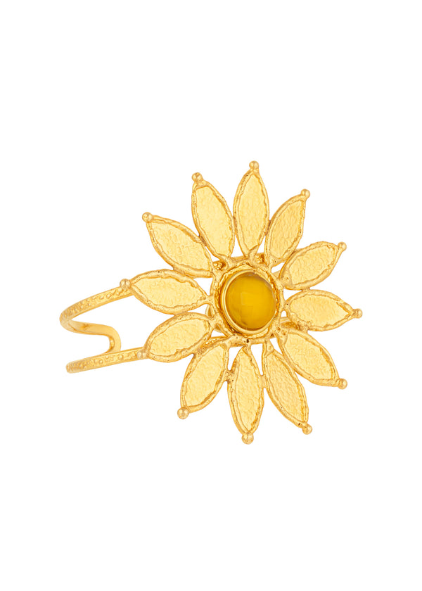 Sylvia Toledano Cuff Sunflower - Premium Bracelet from Sylvia Toledano - Just $365! Shop now at Marina St Barth