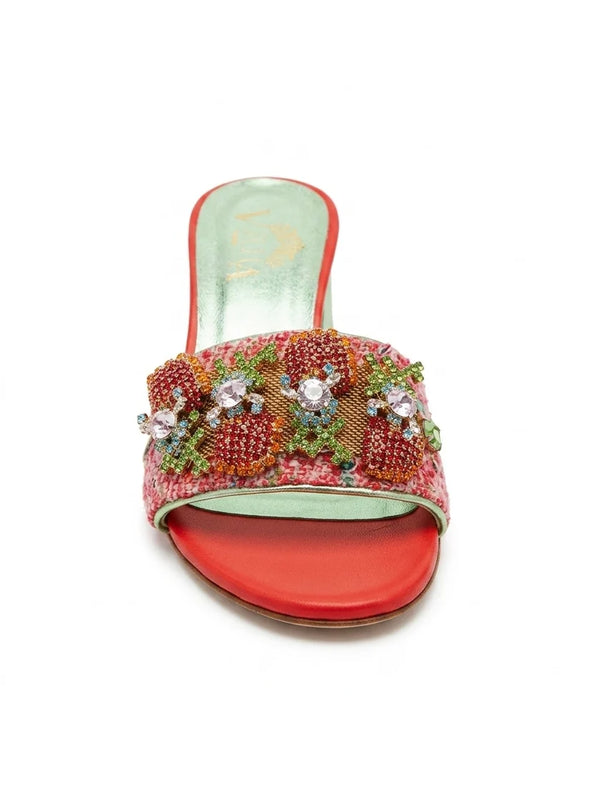 Yelena Coral Sandals