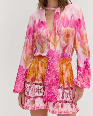 Sintra Flower Short - Premium  from Marina St Barth - Just $395! Shop now at Marina St Barth