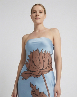 Cady Strapless Maxi Dress