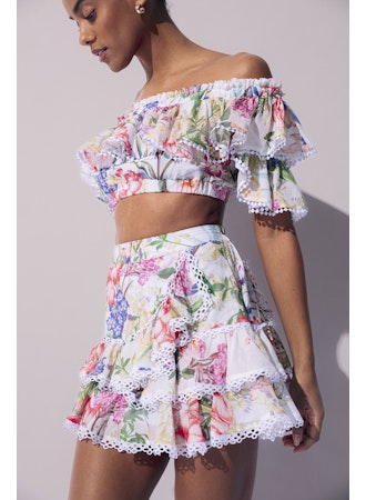 Charo Ruiz Short Skirt Fera - Premium Short skirt from Charo Ruiz - Just $330! Shop now at Marina St Barth