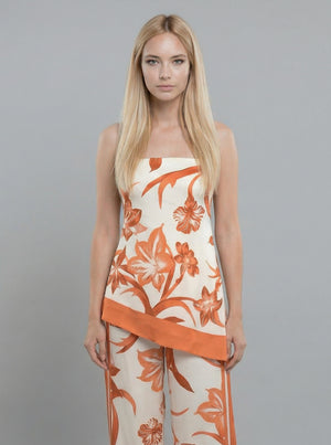 Rococo Sand Ciro Asymmetrical Strapless Top