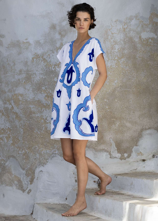 Giglio Mini Dress - Premium Short dress from Ada Kamara - Just $490! Shop now at Marina St Barth