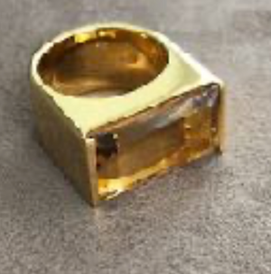 Tay Lemon Qtz Set Castillo Ring by Tay from Marina St Barth