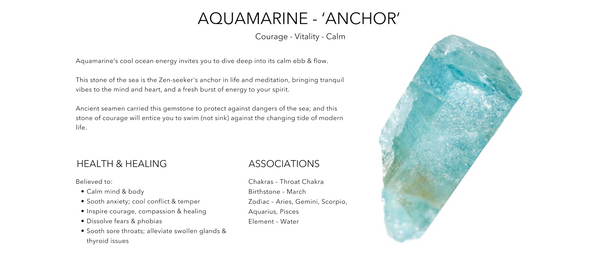 Lassanai Aquamarine Teardrop Earrings by Lassanai from Marina St Barth