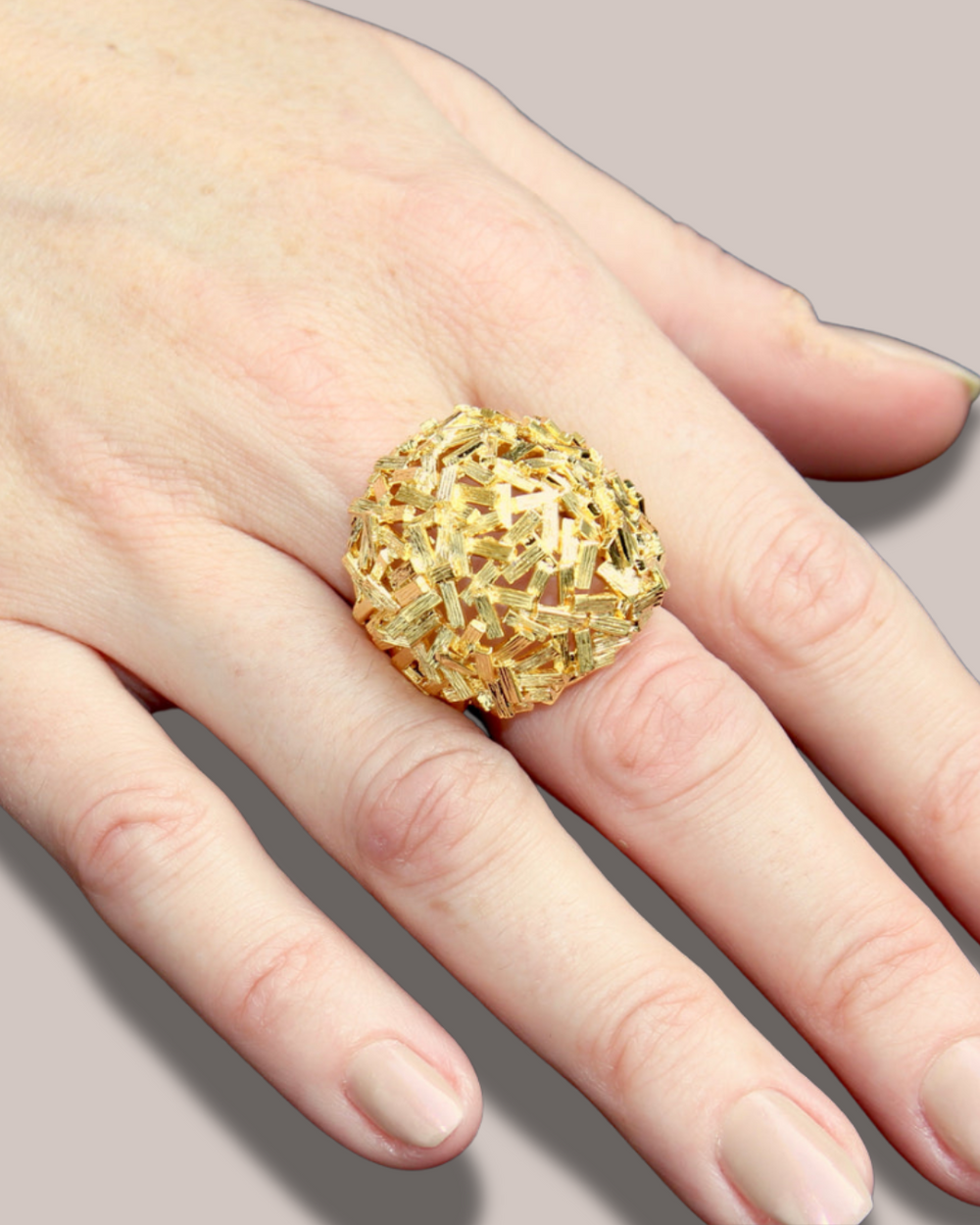 Abstract Stick Ring - Premium Ring from Tay - Just $280! Shop now at Marina St Barth