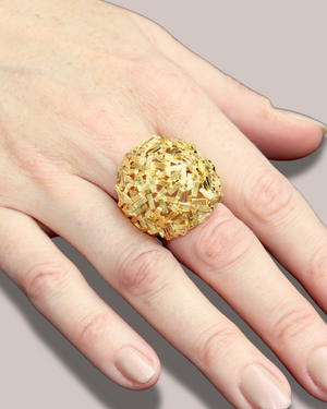 Abstract Stick Ring - Premium Ring from Tay - Just $280! Shop now at Marina St Barth