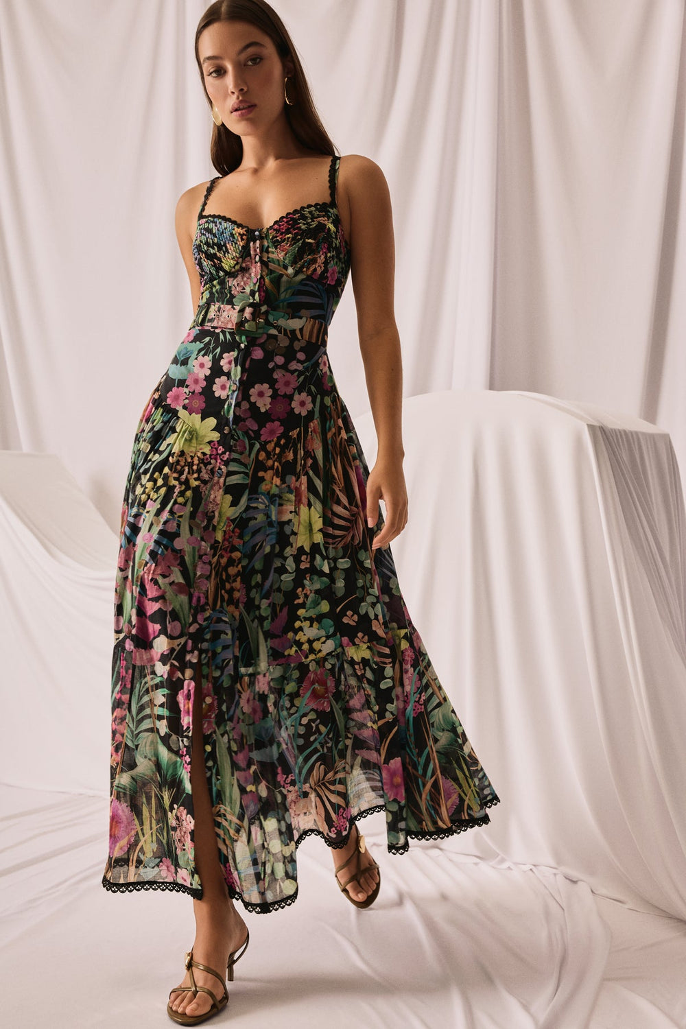 Charo Ruiz Long Dress Cael