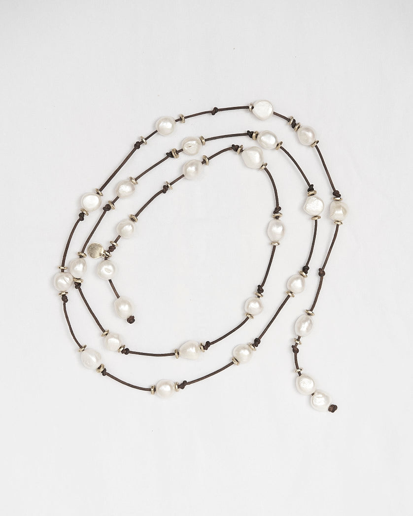 Pearl Necklace Classic - Premium Jewelry from Marina St. Barth - Just $290! Shop now at Marina St Barth