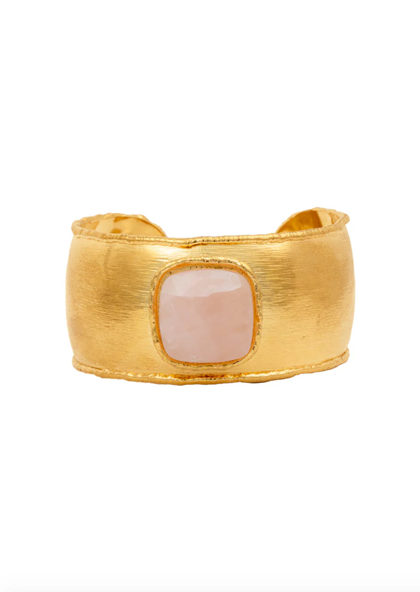Sylvia Toledano Mirage Pink Quartz Cuff
