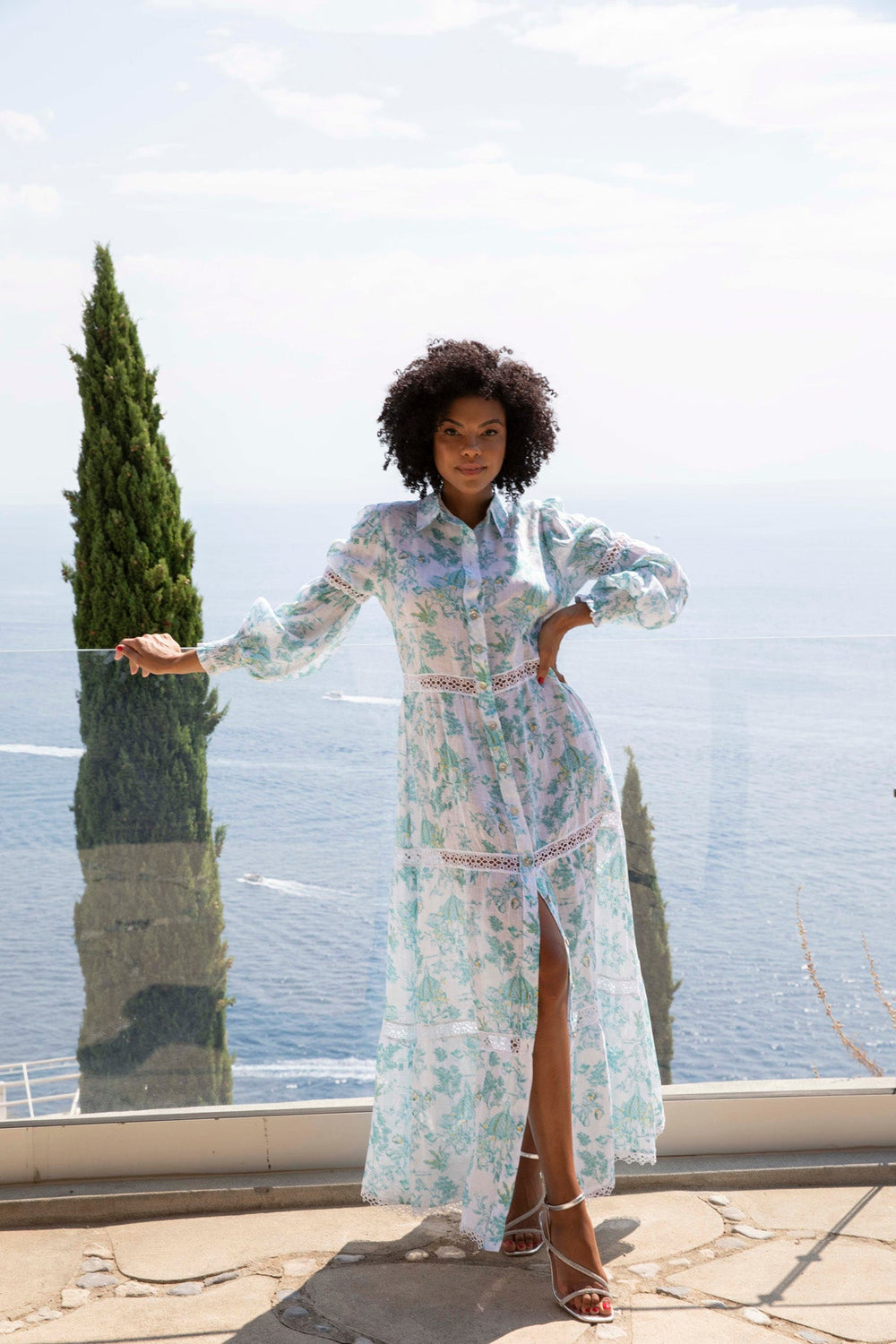 Couture Dress Epoque by Positano Couture from Marina St Barth