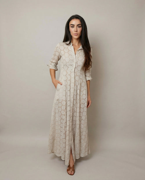 Shirt Dress Eyelet